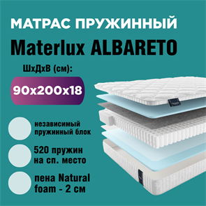 Матрас пружинный ALBARETO 323A